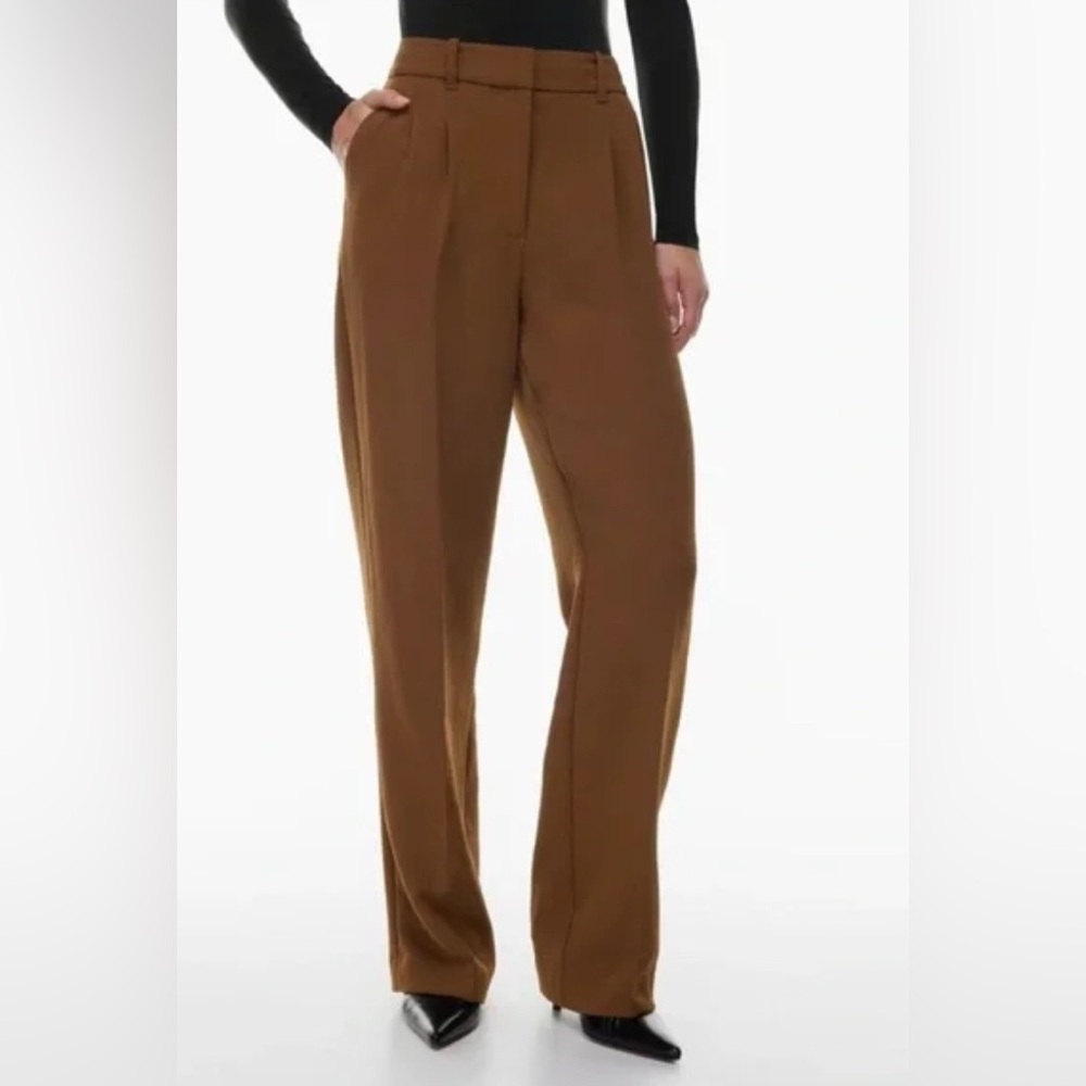 Wilfred Brown Wide-Leg Trousers